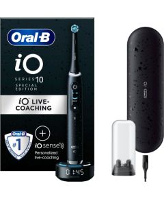 Oral-B iO Series 10 electric toothbrush, black Elektriskās zobu birstes, irigatori