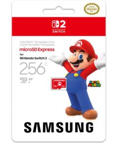 Samsung N2P601 MicroSDXC 256 GB Ninteno Switch 2 Atmiņas kartes micro SD SDHC