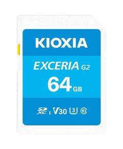 Kioxia Exceria G2 SDXC 64 GB Class 10 UHS-I/U3 V30 (LNEX2L064GG4) Карты памяти