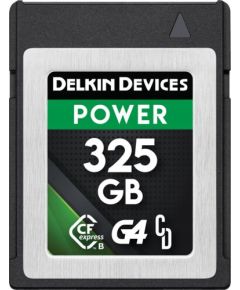 Delkin CFexpress Power R1780/W1700 (G4) 325GB Atmiņas kartes micro SD SDHC