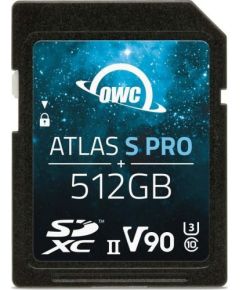 OWC Atlas S Pro SDXC 512 GB UHS-II/U3 V90 (OWCSDV90P0512) Atmiņas kartes micro SD SDHC