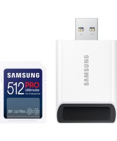 SET Samsung Pro Ultimate SDXC 512 GB UHS-I U3 V30 (MB-SY512SB/WW) Карты памяти
