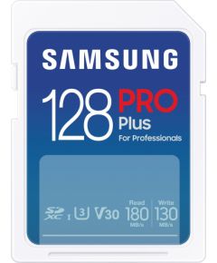 Samsung PRO Plus SDXC 128 GB U3 V30 (MB-SD128S/EU) Atmiņas kartes micro SD SDHC