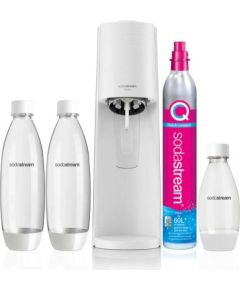 SodaStream Soda Maker Terra Megapack QC white incl 3 bottles (2270213)(Boj.iepak) Citi virtuves piederumi