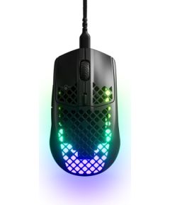 SteelSeries Aerox 3 USB-C - 8500 CPI optical gaming mouse - REFURBISHED (Onyx) Peles, ievadierīces