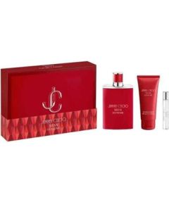 Jimmy Choo Man Extreme Dárková sada EDP 100 ml, sprchový gel 100 ml a miniaturka EDP 7,5 ml 100ml Dāvanu komplekti