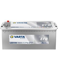 Varta Professional Dual Purpose EFB 12V 190Ah 1050A(EN),  513x223x223mm, 3/1 EAN4016987167083 Аккумуляторы