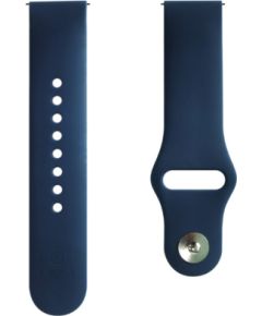 Evelatus   22mm Silicone Loop Watch Straps (130mm M/L) Blue Smart pūlksteņu aksesuāri
