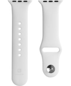 Evelatus Universal  Apple Watch 42/44/45mm Silicone Loop (S/M 110mm) White Smart pūlksteņu aksesuāri