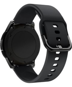 iLike Universal  Strap TYS smartwatch band 20mm Black Smart-Watch aksesuāri
