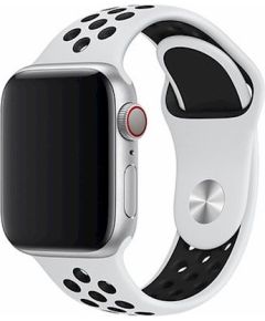 Devia Apple  Watch 40mm / 38mm Strap Deluxe Sport 2 White Smart pūlksteņu aksesuāri
