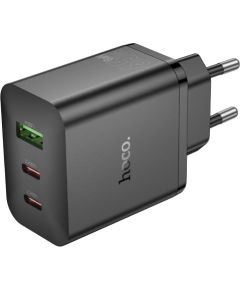 Hoco   N51 Scenery PD65W(2C1A) charger(EU) Black Зарядные устройства