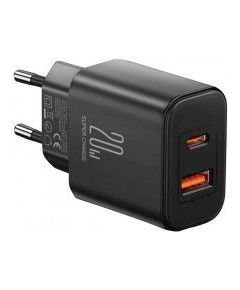 Joyroom   EU Joyroom JR-TCF05 20W USB-A USB-C charger Black Telefonu lādētāji 220v