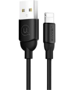 USAMS Apple  SJ245USB01, USB B - Lightning 8pin, 1 m Cabel Black Дата USB-кабели