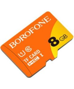 Borofone   MEMORY CARD 8GB SDHC CLASS10 75MB/S MICROSD Atmiņas kartes micro SD SDHC