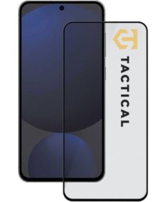 Tactical Samsung  Galaxy S24 FE Glass Shield 5D Black Ekrānu aizsardzība