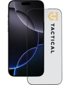 Tactical -  Tactical Glass Shield 5D for Apple iPhone 16 Pro Max Black Ekrānu aizsardzība