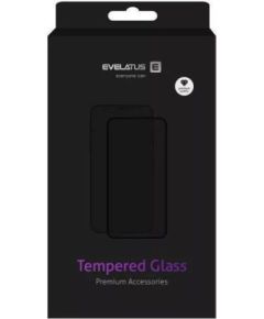 Evelatus Xiaomi  Redmi 13C 4G / Poco C65 2.5D Full Cover Japan Glue Glass Anti-Static Black Ekrānu aizsardzība