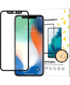 Wozinsky Apple  iPhone 12 Pro/12 Glue Tempered Glass Full Screen Black Защитная пленка для экрана