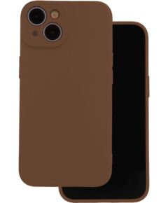 iLike   Silicon case for Samsung Galaxy A37 5G brown Neoriģinālie Maciņi