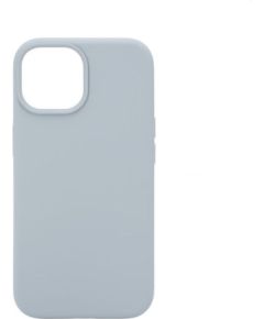 Connect Apple  iPhone 13 Premium Magsafe Soft Touch Silicone Case New Function Grey Blue Чехлы - альтернативные