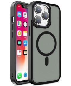 iLike Apple  iPhone 13 MagSafe Color Matte Case Transparent Black Neoriģinālie Maciņi