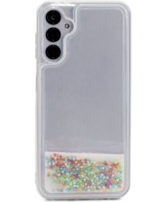iLike Samsung  Galaxy A34 5G Silicone Case Water Glitter Rainbow Neoriģinālie Maciņi