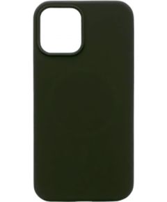 Evelatus Apple  iPhone 14 Premium Magsafe Soft Touch Silicone Case Dark Green Neoriģinālie Maciņi