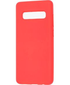 Evelatus Samsung  Galaxy S10 Plus Nano Silicone Case Soft Touch TPU Red Neoriģinālie Maciņi