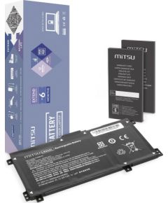 Mitsu Battery LK03XL Battery for HP X360 15-BP BQ CN 17-AE BW CE Baterijas portatīvajiem datoriem