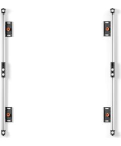 EDBAK ULS2500 Universal LED System for 2 cabinets 500mm Black TV un monitoru stiprinājumi, kronšteini