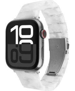Fixed Resin Strap for Apple Watch 38/40/41mm Cloud White Epoxy resin Smart pūlksteņu aksesuāri