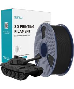 Sunlu PLA+ High-Speed Black Filament 3D Printeri un lāzergravētāji