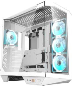 Darkflash DY470 computer case (white) + 4 fans Datoru korpusi