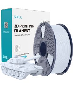 Sunlu PLA+ High-Speed White Filament 3D Printeri un lāzergravētāji