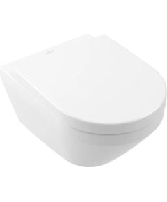 Villeroy & Boch pods ar QR/SC vāku Architectura TwistFlush, stiprināms pie sienas, 370x530 mm, balts Подвесные