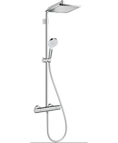 Hansgrohe dušas sistēma ar termostatu Crometta E 240, hroms + JBL dāvanā Dušas un komplekti