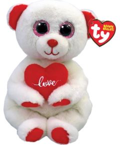 Zuru Maskotka Ty Niedźwiedź z sercem Desi 15 cm biały Мягкие игрушки