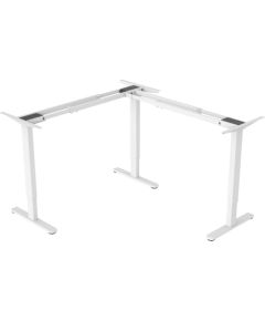 Digitus Electrically Height-Adjustable Table Frame, 90° L-Shape DA-90453 (White, Triple Motor, 2 Levels) Новинки Для дома и сада 