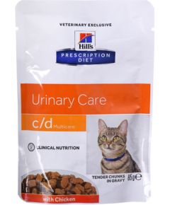 HILL'S PRESCRIPTION DIET Feline c/d Multicare Wet cat food Chicken 85 g Консервы кошек