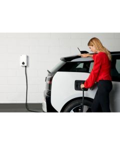 ABB Terra AC W11-G5-R-V2-0 charging station: Terra AC wallbox 11 kW, Type 2, 5 m cable, 3-phase/16 A, with RFID, version 2 Elektro Auto lādēšanas piederumi