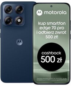 Motorola Edge 70 Pro 6.78" Android 16.0 5G USB Type-C 8 GB 256 GB 6500 mAh Pantone Titan Mobilie telefoni