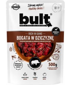 BULT mielonka bogata w dziczyznę saszetka dla psa 500g Suņu barība