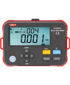 Uni-T UT620C+ Digital Micro-Ohmmeter Testeri un mērierīces
