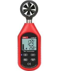 Uni-T UT363BT Mini Anemometer Testeri un mērierīces