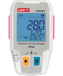 Uni-T A56 BT Bluetooth Temperature and Humidity Logger Testeri un mērierīces