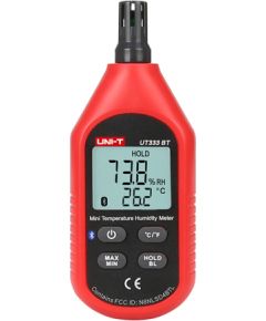 Uni-T UT333BT Mini Temperature and Humidity Meter Testeri un mērierīces