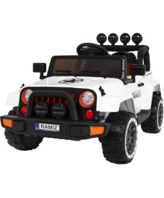 Pojazd Terenowy Full Time 4WD Biały Jaunumi, Bērnu preces