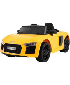 Pojazd AUDI R8 Spyder RS EVA 2.4G Żółty Новости - Детские товары