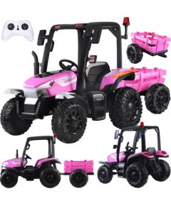 Jokomisiada Duży Traktor z przyczepą 4x4+ pilot światło PA0266 Jaunumi, Bērnu preces